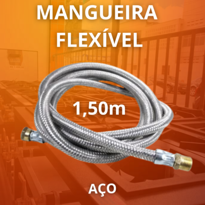 Flexível Aço 1,5m MXF